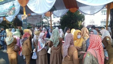 PNS kota Serang serbu pasar murah