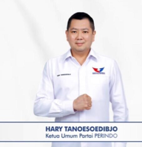 Ketua Umum Perindo Hary Tanoesudibjo