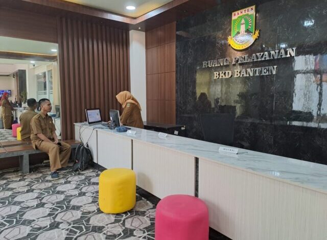 Tingkatkan Pelayanan, BKD Provinsi Banten Siapkan Ruangan Konsultasi