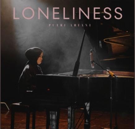 Lirik dan terjemahan lagu Loneliness Putri Ariani. (Spotify/Putri Ariani)