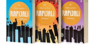 Sinopsis novel Rapijali 1,2, dan 3. (Shopee/@pustakabaruofficial)