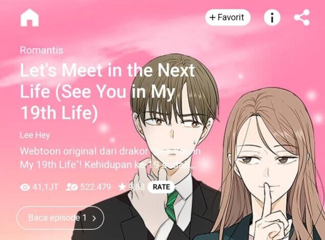Link baca webtoon See You In My 19th Life karya Lee Hye. (m.webtoons.com)