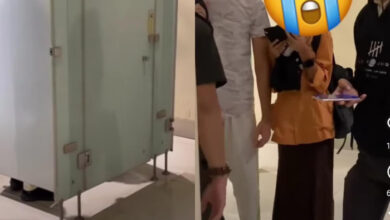 Sepasang remaja kepergok mesum di toilet Mall