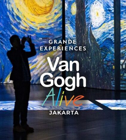 Pameran Van Gogh Alive Jakarta. (Instagram/@vangoghaliveid)
