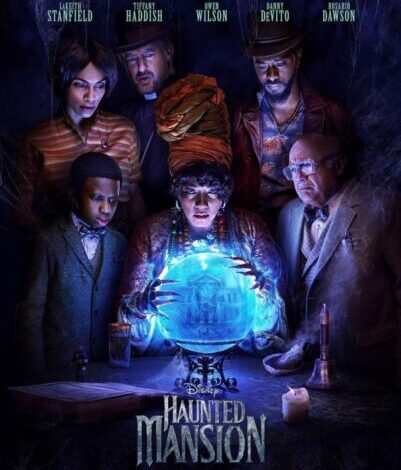 Poster film Haunted Mansion. (Instagram/@disneystudios)