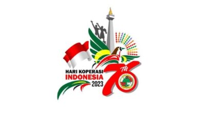 Logo Hari Koperasi Nasional/Hari Koperasi Indonesia ke 76. (dekopin.co)