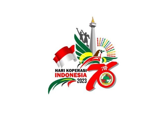 Logo Hari Koperasi Nasional/Hari Koperasi Indonesia ke 76. (dekopin.co)