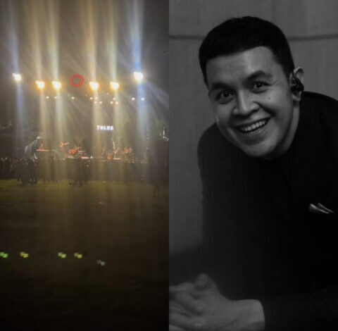 Penampakan konser Tulus sepi penonton di Bandung. (TikTok/@insanmahaputra)