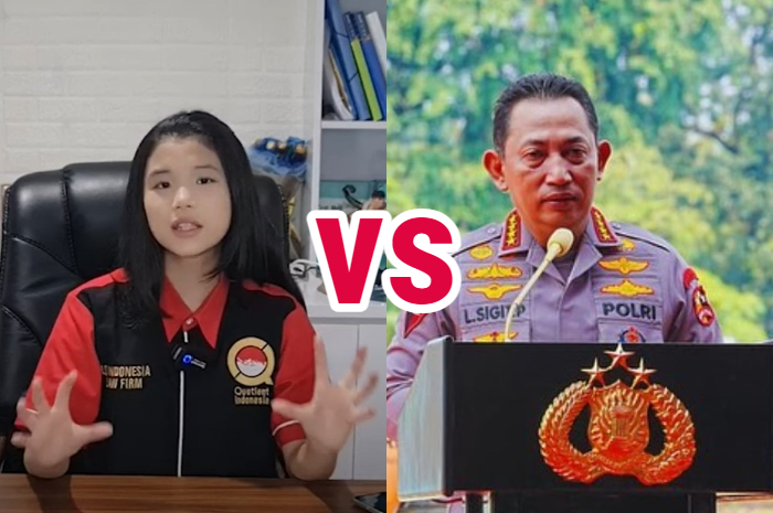 anak Alvin Lim tantang debat Kapolri