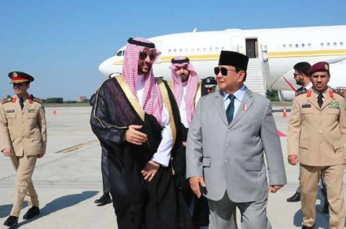 Prabowo Subianto dan Khalid Bin Salman Bin Abdul Aziz