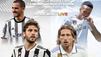 Berikut ini link live streaming Juventus vs Real Madrid