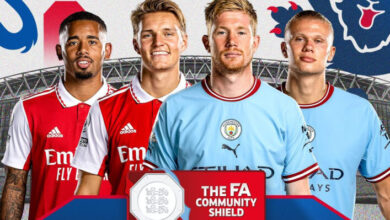 lIni link live streaming Arsenal vs Manchester City dalam Community Shield 2023.