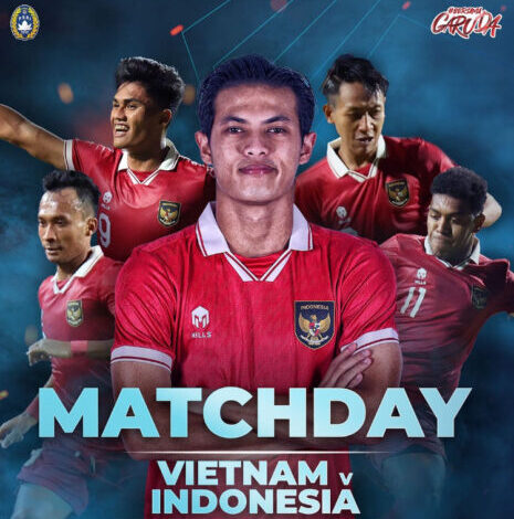 Link live streaming Indonesia vs Vietnam