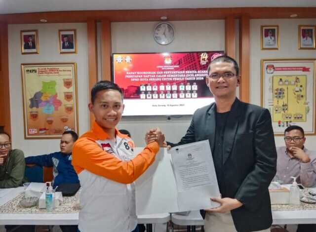 KPU Kota Serang tetapkan 602 Bacaleg masuk DCS pemilu 2024