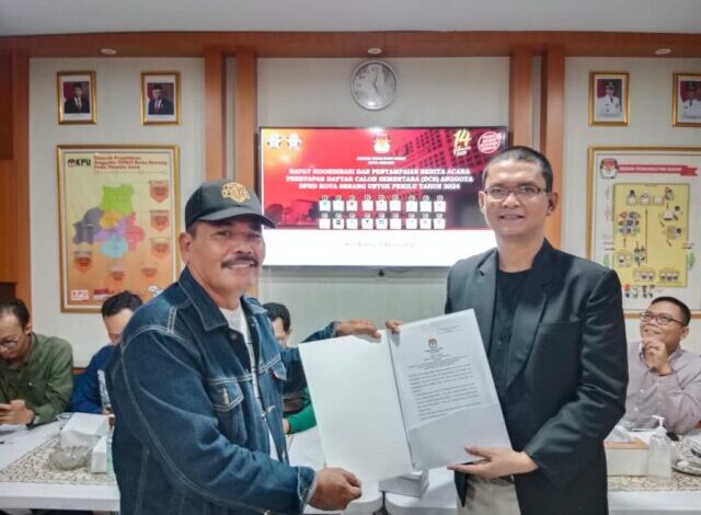 KPU Kota Serang ajak masyarakat cermati daftar calon sementara pemilu legislatif 2024
