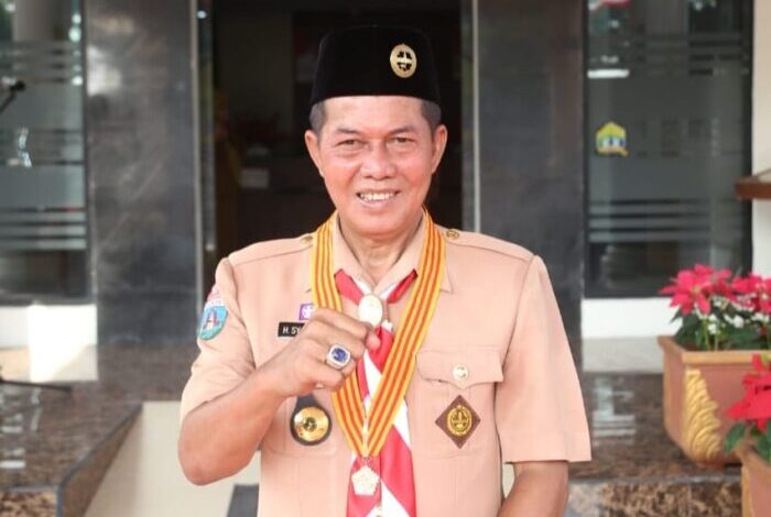 Walikota Serang meraih penghargaan melati dari kwarnas gerakan Pramuka