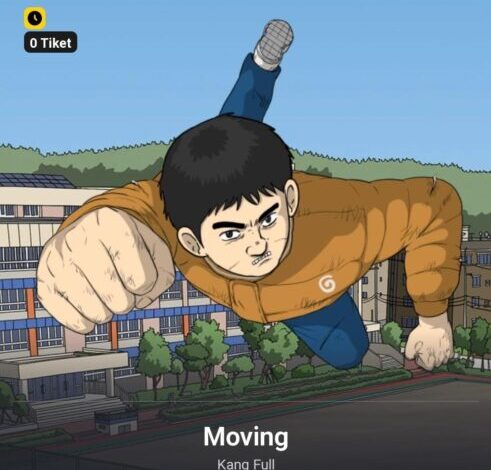 Baca webtoon Moving sub Indo full episode. (id.kakaowebtoo.com)