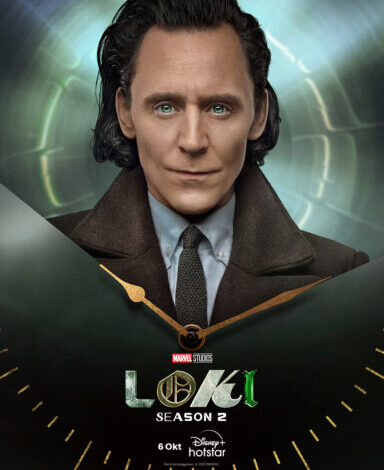 Poster terbaru serial Loki season 2. (Instagram @disneyplushotstarid)