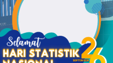 Twibbon Hari Statistik Nasional 2023