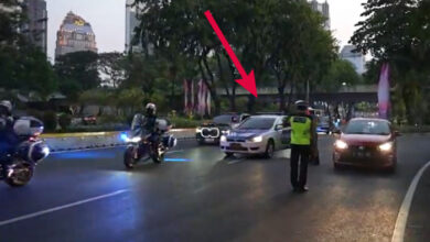 klarifikasi mobil patroli terboso rombongan KTT ASEAN Ke-43