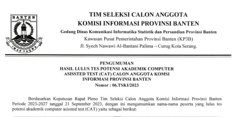 Komisi Informasi Provinsi Banten