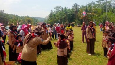 Pusat Kegiatan Gugus (PKG) PAUD Kecamatan Pangagrangan Kabupaten Lebak sukses menyelenggarakan Perkemahan Sehari (Persari) Pramuka Prasiaga (Dok)