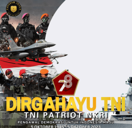 Twibbon HUT TNI ke-78