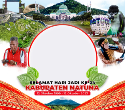 Twibbon Hari Jadi Kabupaten Natuna ke-24
