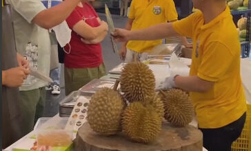 Festival durian di Kemang dan Serang