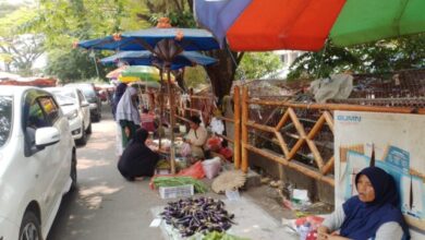 pedagang Pasar Kranggot Cilegon