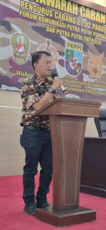 Puji Widodo terpilih secara aklamasi sebagai Ketua Forum Komunikasi Putra Putri Purnawirawan dan Putra Putri TNI-Polri (FKPPI) Pengurus Cabang 07.02 Kabupaten Pandeglang