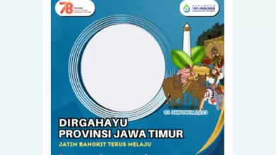 download link twibbon peringatan HUT ke-78 Provinsi Jawa Timur dan yuk pasang jadi foto profil