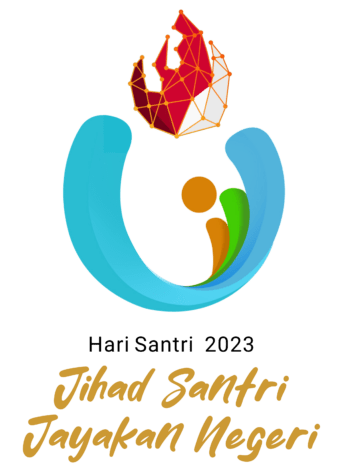 link download logo Hari Santri 2023 dengan format JPG, PNG dan PDF yang cocok untuk banner secara gratis