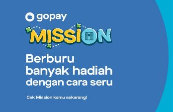 Misi Gopay di aplikasi Gojek