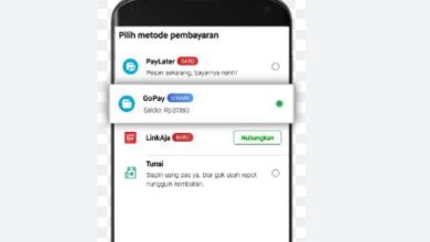 cara melakukan pembayaran melalui Gopay di aplikasi Gojek