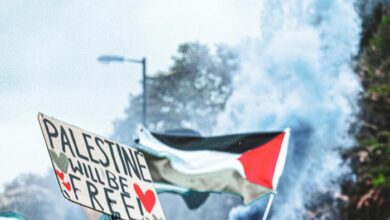 mendoakan rakyat Palestina