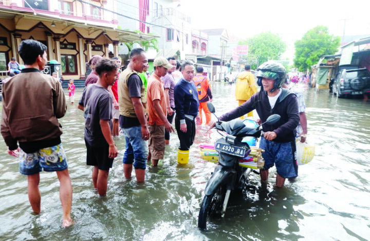 16 Titik Banjir Kepung Kota Serang