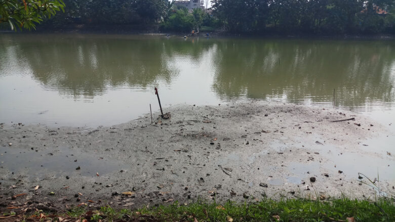 Doni Serang Air Situ Ciwaka Walantaka Kota Serang Surut 1