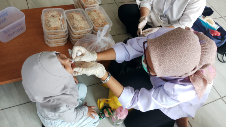 Doni Serang Diharapkan Tercipta Kekebalan Kelompok Balita di Kota Serang Divaksin Polio 1