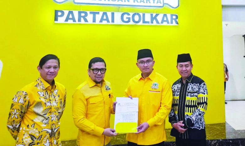 Andika-Nanang Resmi Diusung Golkar dan Demokrat