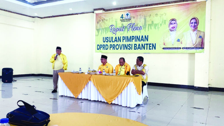 Fahmi Calon Tunggal Ketua DPRD Banten