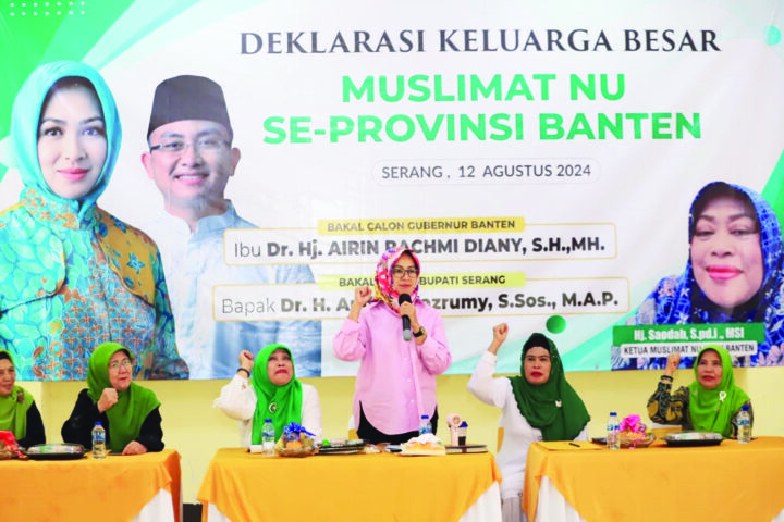 Muslimat NU Dukung Airin di Pilkada Banten