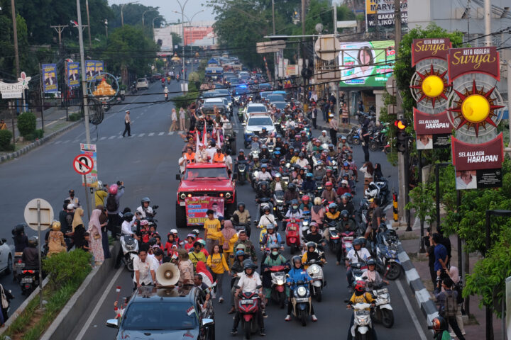 Doni Serang Atlet Peraih Mendali Emas Olimpiade Paris 2024 Rizky Juniansyah Diarak di Kota Serang 3