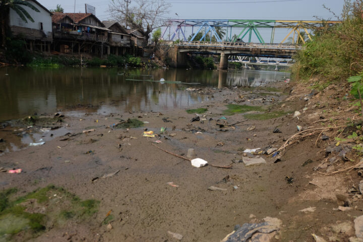 Doni Serang Sungai Cibanten Kota Serang Surut 1