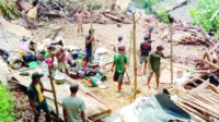 7 Rumah Baduy Disapu Puting Beliung, 2 KK Ngungsi