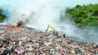 735 Ton Sampah Warga Terhambat Dibuang