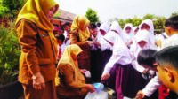 Siswa SDN Panancangan 5 Diajarkan Sedekah Minyak Jelantah