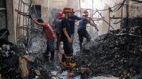 Toko Plastik Terbakar, Anak Korban Terluka