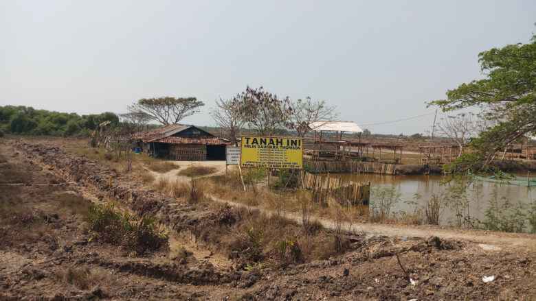 Doni Serang Tanah dan Tambak Dijual 1