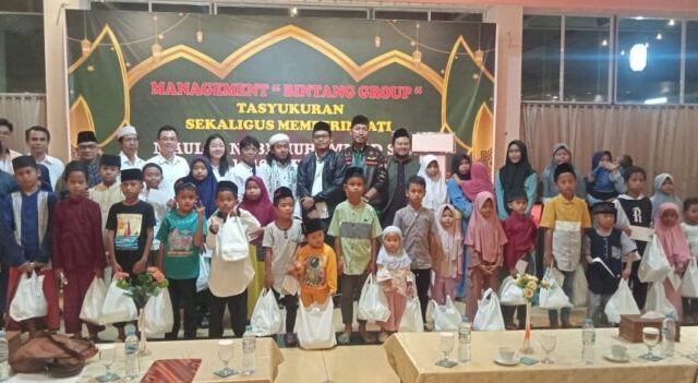 Restoran Bintang Laguna Peringati Maulid dan Santuni Anak Yatim